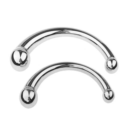 Anal Hooks Double Elegant Hook Ended Steel Anal 5858 Stainless 0120